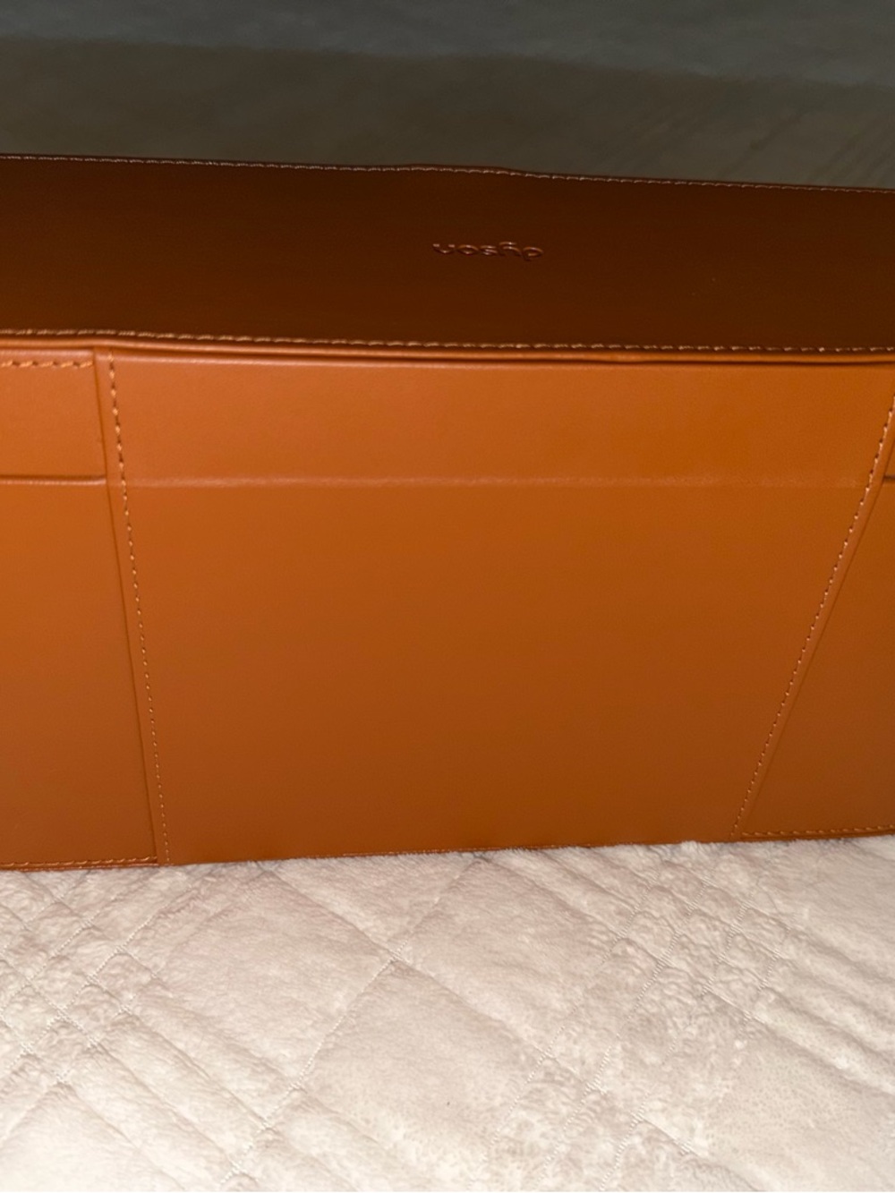 Dyson Cognac Leather-Look Travel Case - Picture 5 of 6